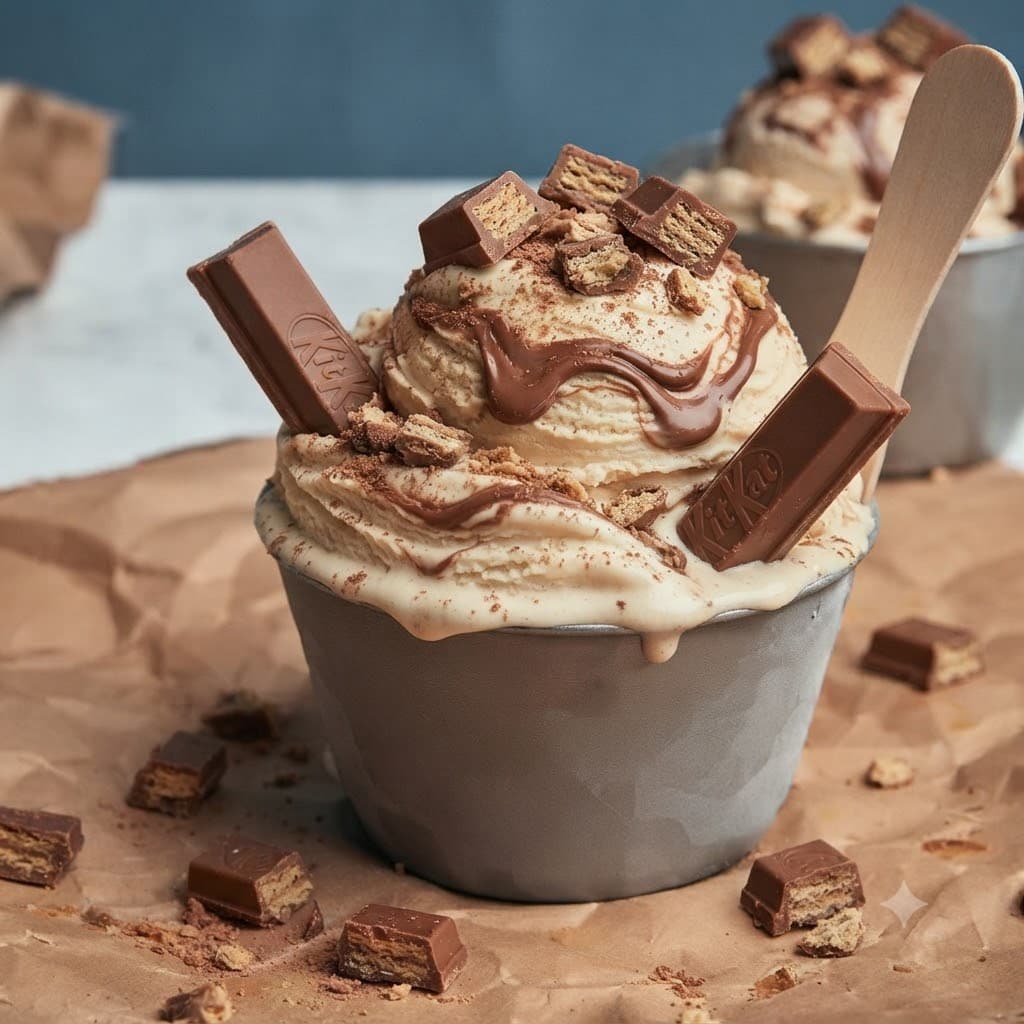 Kit Kat Ice Cream – 1 Liter Bowl - 1